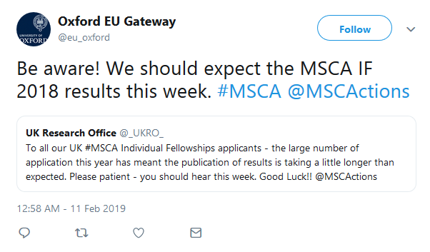 2019-02-11 14_23_49-Oxford EU Gateway on Twitter_ _Be aware! We should expect the MSCA IF 2018 resul.png